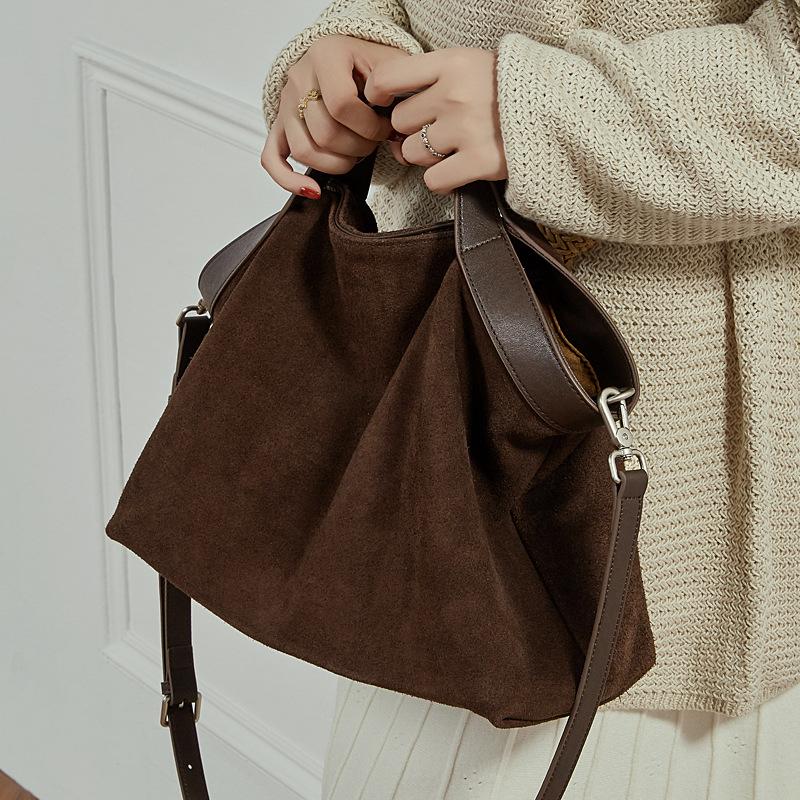 Mithi All-Day Suede Carryall